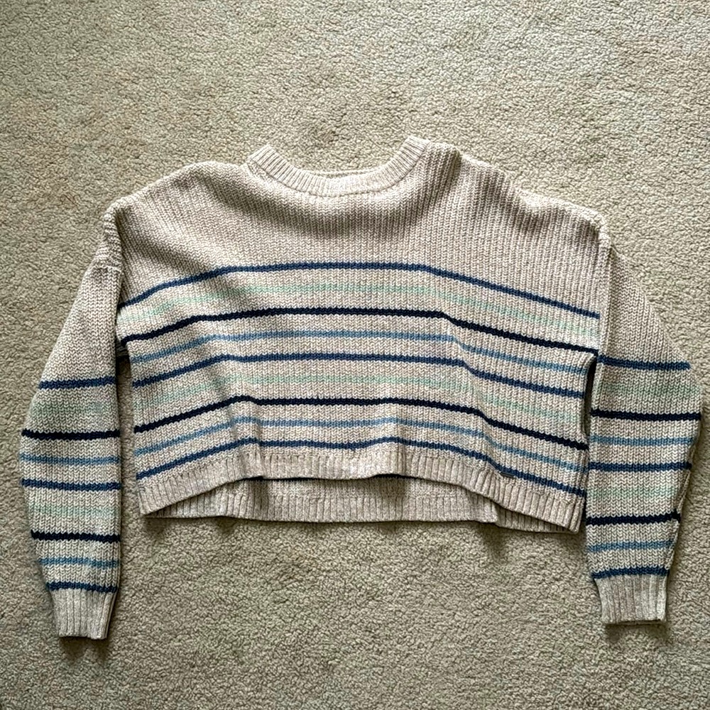 Cropped Hollister sweater